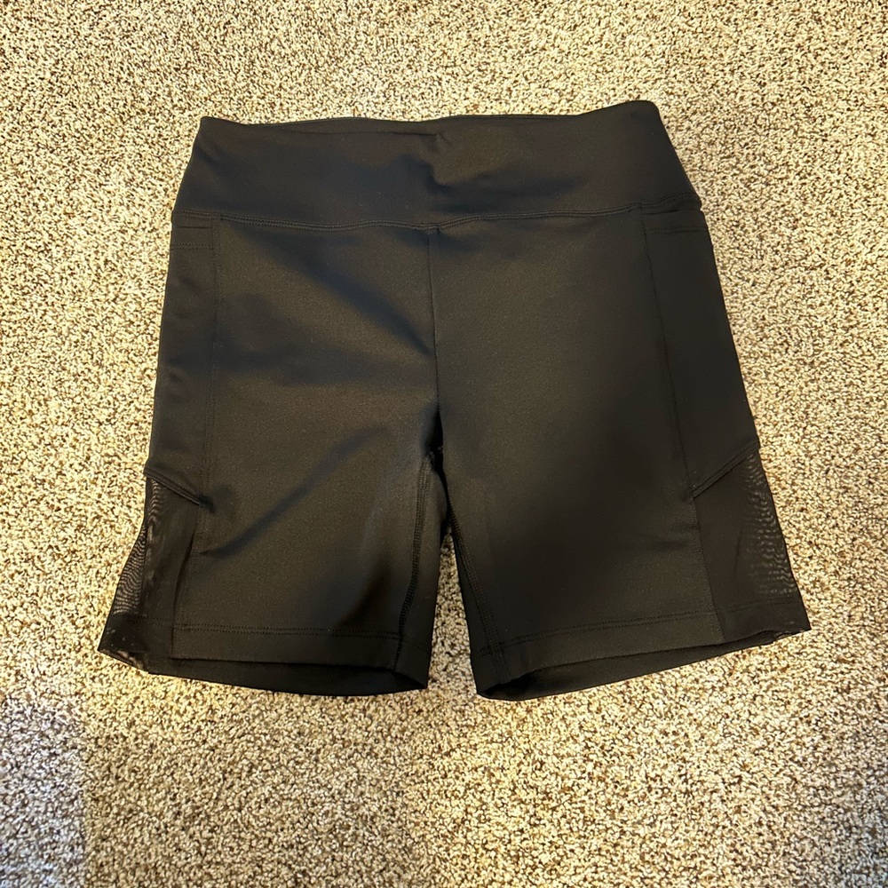 PINK biker shorts